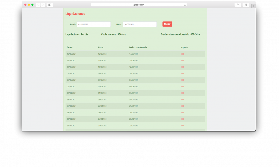 Imprime tu reporte directamente en la máquina